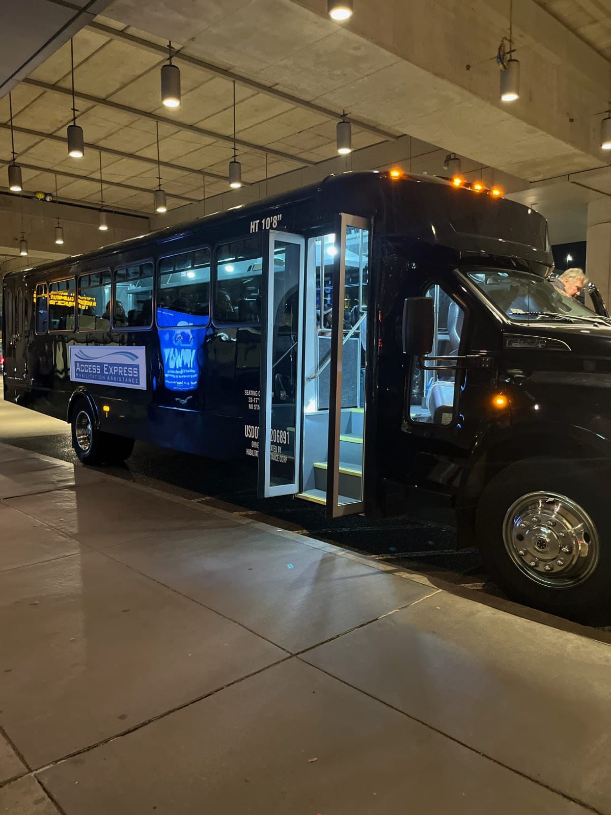 Le bus d'arrivée à Cape Cod