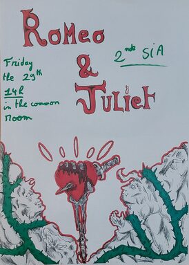 Représentation de la pièce de W. Shakespeare le vendredi 29 mai à 14h salle poly